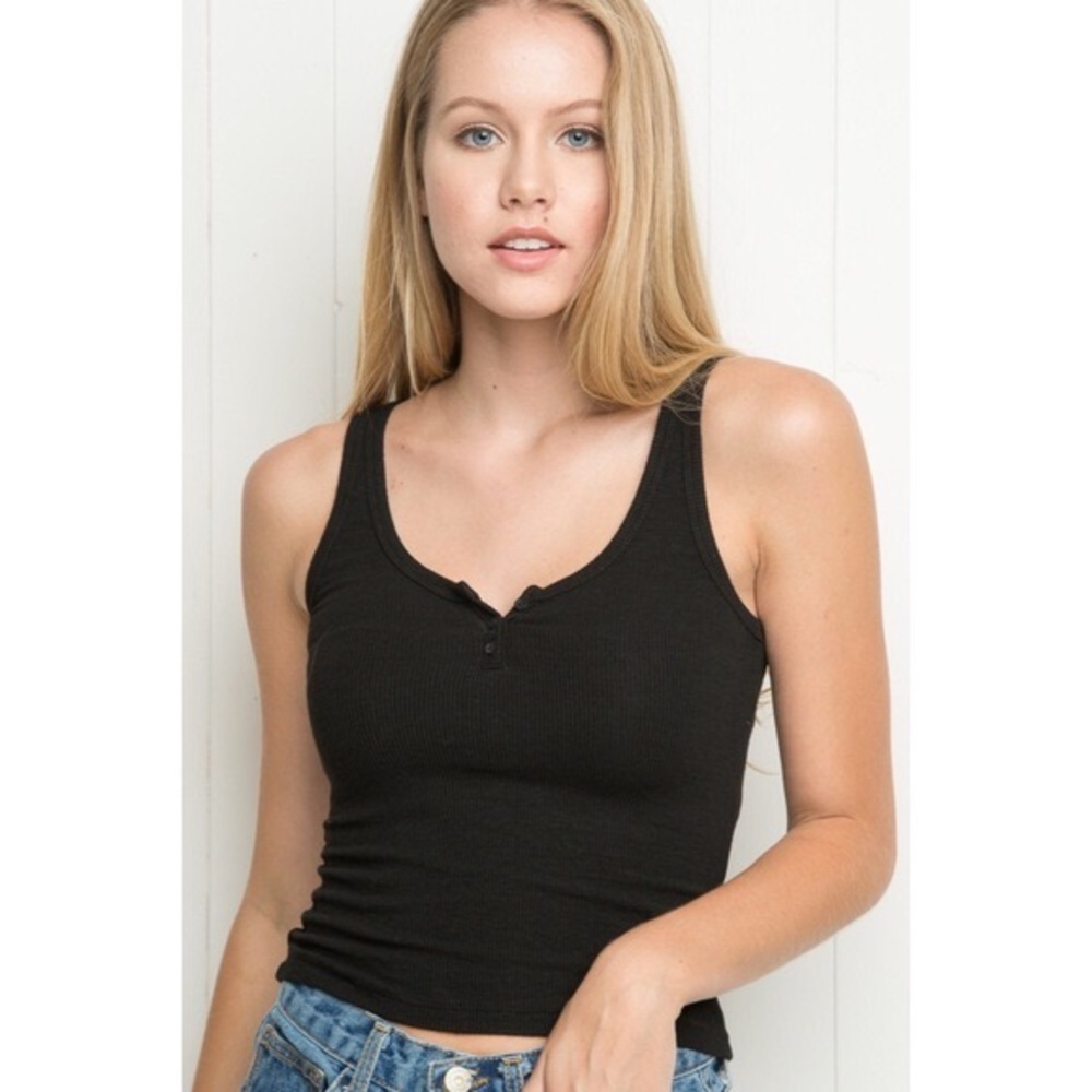 Brandy Melville Tank Top black